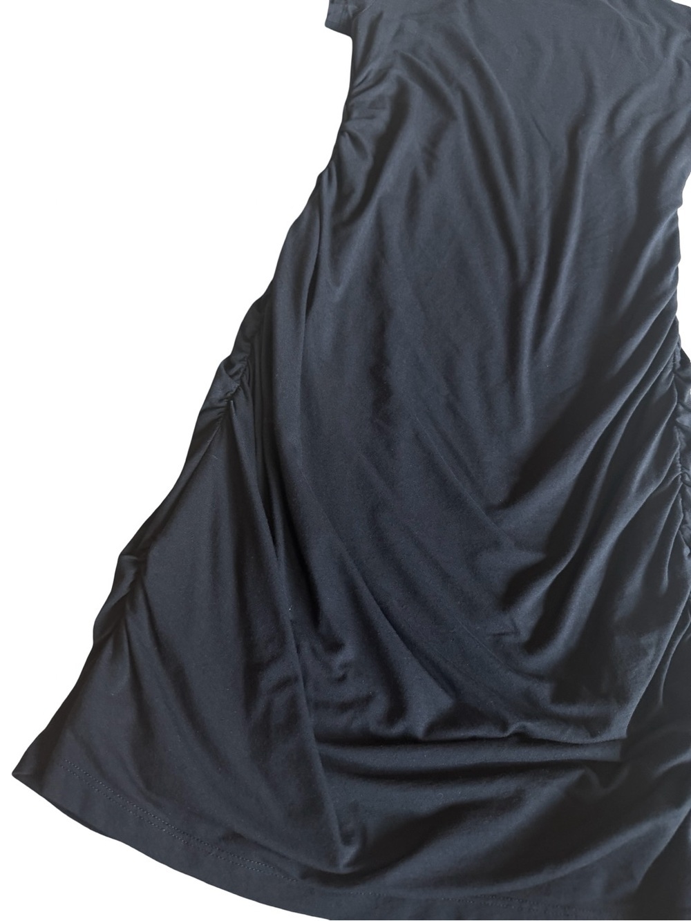 The Group Babaton Aritzia Black Stretch Dress Mini Length Comfy Size Medium - Picture 10 of 13